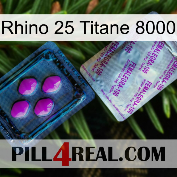 Rhino 25 Titanium 8000 37